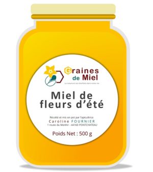 Miel de Fleurs d’été – 500g