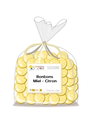 Bonbons Miel – Citron