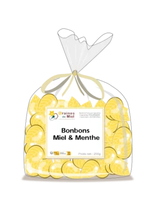 Bonbons Miel – Menthe